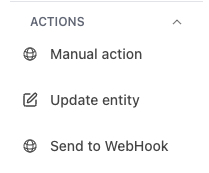 Action nodes