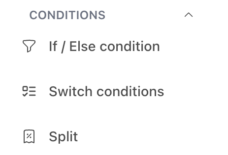 Condition types