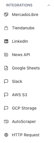 Integrations nodes